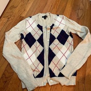 Tommy pattern cardigan